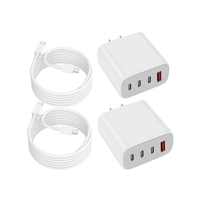 USB-C Charger Block,Wall Charger Block with C to C Cable - size: 2-Pack