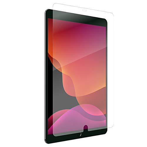 ZAGG InvisibleShield Glass Elite VisionGuard+ Screen Protector for iPad 10.2" (Gen 9/8/7), Scratch Resistance, Blue-Light Filtration, Maintains HD Clarity, Anti-Fingerprint Technology, Easy to Install - size: iPad 10.2-inch (Gen 9, 8, 7), style: Glass Eli