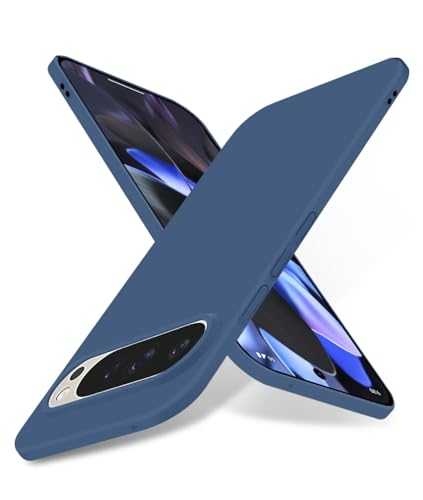 Super Thin Case for Google Pixel 9 / Google Pixel 9 Pro, Ultra Slim Skin-Friendly Anti-Scratch Hard Cover [Smooth Matte Finish] Sleek Minimalist Phone Case 6.3inch 2024, Blue - color: Blue, size: for Pixel 9/Pixel 9 Pro(6.3")