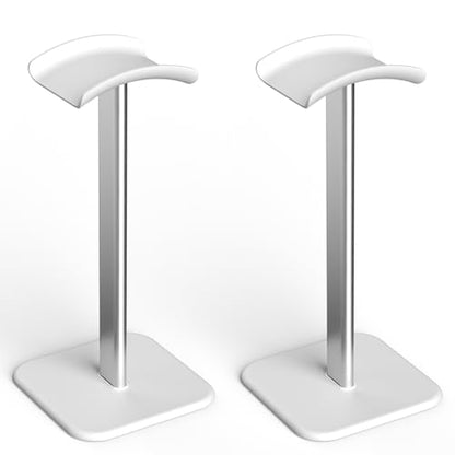 Headphone Stand for Desk - Headset Stand Headphone Holder (White_2 Pack) - color: White_2 Pack