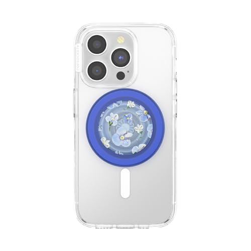 PopSockets Phone Grip for MagSafe, Magnetic Holder- Blue Fields - color: Blue Fields