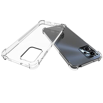 USTIYA Case for Motorola G23 4G / Moto G13 Clear TPU Four Corners Protective Cover Transparent Soft
