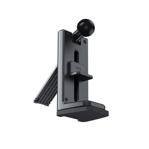 Airplane Phone Holder Clamp Replacement Desk Clamps with 17mm Ball Head Joint C-Clamp Phone Stand for MagSafe Car Mount Charger Phone Clips Flight Travel Essentials Flying Tray Table