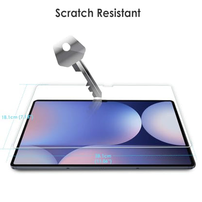 WD&CD 2 Pack Screen Protector Compatible with Samsung Galaxy Tab S10 Plus 12.4'' / S9 Plus / S8 Plus / S7 Plus, Case Friendly Tempered Glass for Galaxy Tab S10+/S9+/S8+ - color: Samsung Galaxy Tab S10 Plus 12.4"