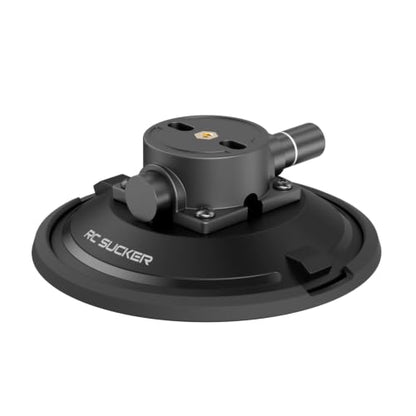6" Camera Suction Cup Mount, Heavy Duty Pump Vacuum Mount - size: 6" Metal