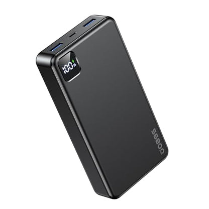 Portable Charger Power Bank, PD 22.5 W Fast Charging Large Capacity Battery Pack, 56800mAh Portable Phone Charger for Travel Camping Essential Compatible with iPhone 17/16/15/14 Series -LightBlack