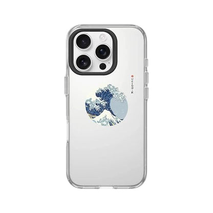 RhinoShield Clear Phone Case for iPhone 16 Pro | Anti-Yellowing, Transparent, High Clarity, Shockproof, Military Grade Drop Protection - color: Surge, size: iPhone 16 Pro