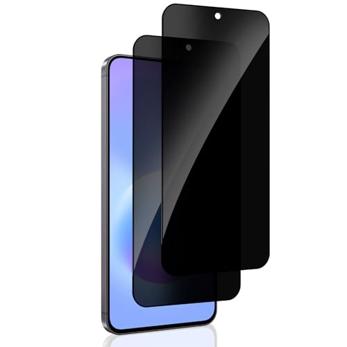 2 Pack Privacy Screen Protector for Samsung Galaxy A57, Tempered Glass Film full Coverage Anti Scratch, Anti-Spy, 9H Hardness, Bubble Free for Samsung Galaxy A57 Privacy Screen Protector - size: Samsung Galaxy A57