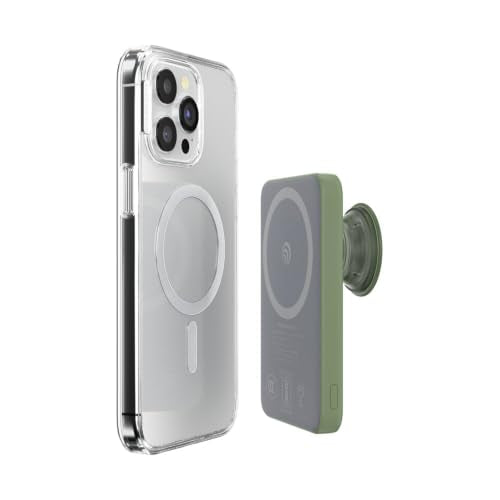 PopSockets PowerPack Phone Charger with MagSafe- Eucalyptus - color: Eucalytpus