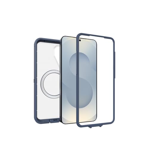 OtterBox Samsung Galaxy S26 Defender Series Pro XT Case - Baby Blue Clear, Tough, Rugged & Durable Samsung Galaxy Phone Case with Magnets - color: Baby Blue Clear, style: S26