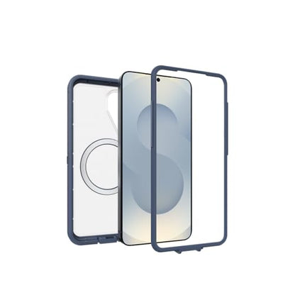 OtterBox Samsung Galaxy S26 Defender Series Pro XT Case - Baby Blue Clear, Tough, Rugged & Durable Samsung Galaxy Phone Case with Magnets - color: Baby Blue Clear, style: S26