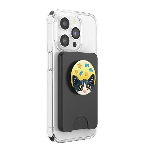 PopSockets Phone Grip – Cat PopSocket - Boss The Cat PopSockets PopWallet for MagSafe - style: Magnetic PopWallet