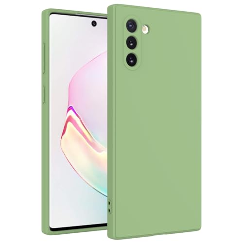 for Samsung Galaxy Note 10 Case Green, Scratch Resistant with Soft Touch, Slim Thin Phone Cover for Samsung Galaxy Note 10 - color: Green, size: Note 10
