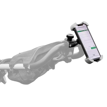 ProActive Sports Universal Phone Mount with 360 Rotation for Golf Push Carts, Golf Riding Carts, Bicycle, Stroller, Scooter, Handlebar – Fits iPhone 15 14 13 Pro Max, Galaxy S10 S21 S22 S23 S24