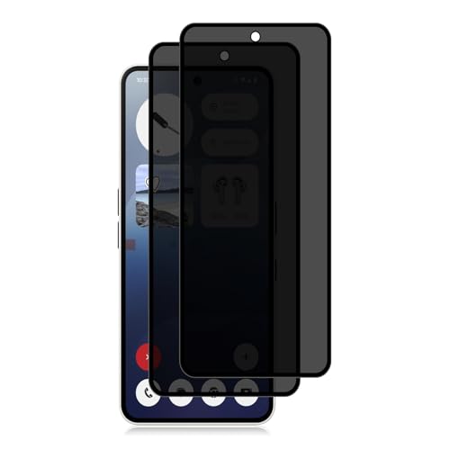 For Nothing Phone (3a) Pro Privacy Screen Protector (2 Pack) - size: Nothing Phone (3a) Pro