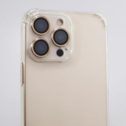 BONVAN for iPhone 16 Pro / 16 Pro Max Camera Lens Protector Metal Crystal Tempered Glass Screen Accessories Cover (Desert Titanium) - color: Desert Titanium