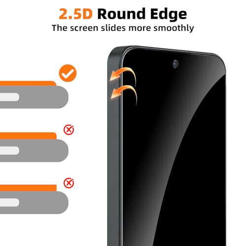 3 Pack Privacy Screen Protector for Samsung Galaxy A36 5G/A56 5G - size: [Privacy] Galaxy A36 (3 Pack)