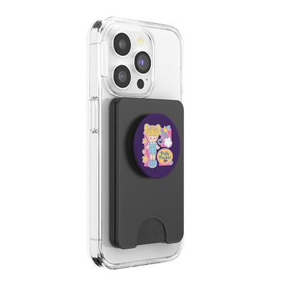 Polly Pocket - Rainbow and Stars PopSockets PopWallet for MagSafe - style: Magnetic PopWallet
