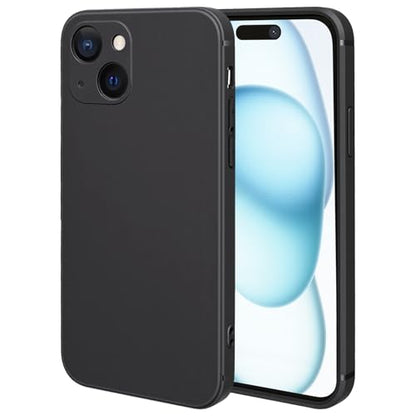 FanTEK Phone Case Compatible with iPhone 15 Plus Case, Anti-Scratch & Fingerprint Phone Case Protective Cover, Matte Black - size: iPhone 15 Plus