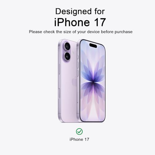 for iPhone 17 Case Translucent Matte Phone Cover, [10 FT Military Grade Drop Protection] Slim Durable Shockproof Protective Bumper (Frosted White, 17) - color: Frosted White, size: iPhone 17
