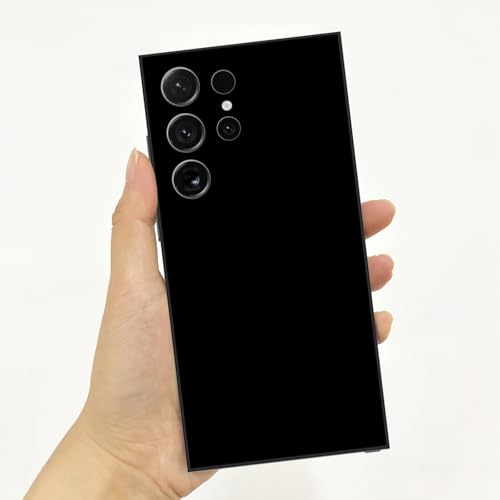 2 Pack Skin Wraps Compatible with Samsung Galaxy S24 Ultra (Black) - color: Black