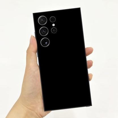 2 Pack Skin Wraps Compatible with Samsung Galaxy S24 Ultra (Black) - color: Black