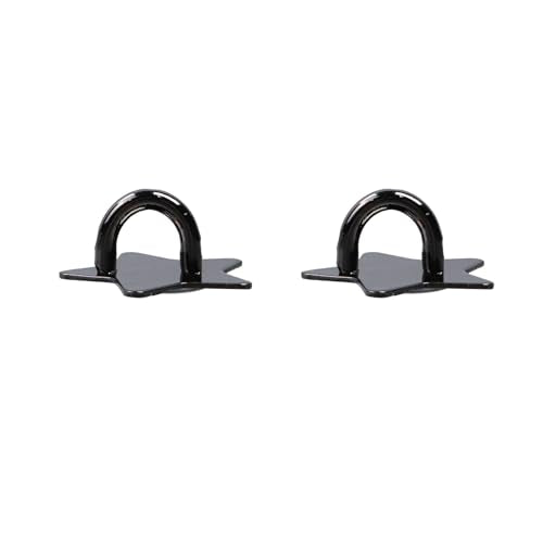 Crapyt 12 Pcs Metal Phone Hook, Adhesive Metal Phone Finger Grip Loop Stand Star Shape Grip Cellphone Ring Holder Accessories for DIY Hanging Supplies (Black) - color: Black