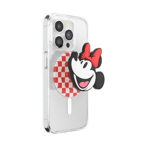 PopSockets Phone Grip for MagSafe, Magnetic Holder- Classic Minnie - color: Classic Minnie, style: MagSafe