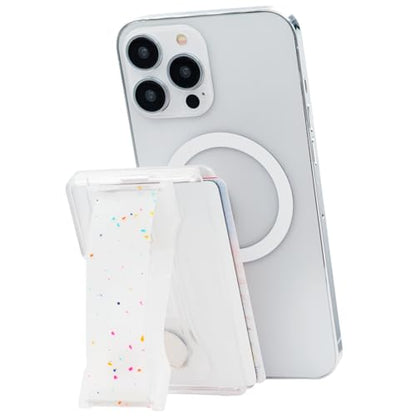 LOVEHANDLE Wallet for MagSafe + Kickstand - Confetti - color: Confetti