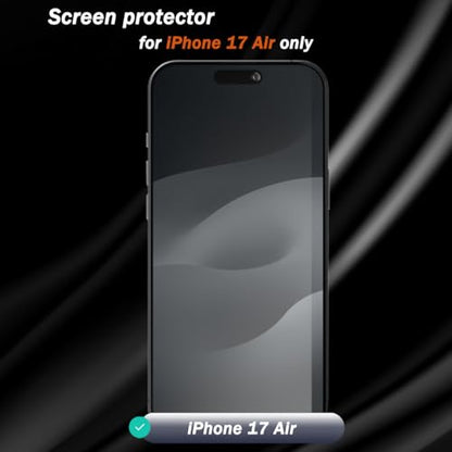2 Pack for iPhone Air Privacy Screen Protector. Anti Scratch, Self-Healing, Anti Spy Flexible TPU Film NOT Tempered Glass for iPhone Air - size: for iP Air