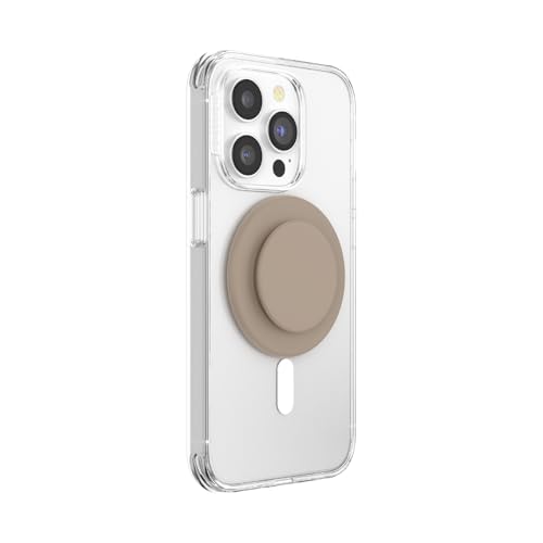 PopSockets Phone Grip for MagSafe, Magnetic Holder- Soft Touch Latte - color: Soft Touch Latte