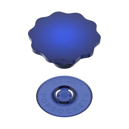 PopSockets Adhesive Phone Grip, Holder- Molded Cobalt - color: Flower Cobalt, style: Adhesive