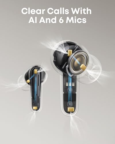 Soundcore P41i by Anker Adaptive Noise Cancelling Earbuds - color: White, style: No Lightning Adapter
