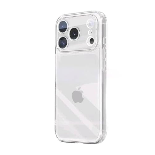 Designed for iPhone Case,Crystal Clear Transparent Ultra Thin Design,Not Yellowing Shockproof Protection Cover Phone Case (iPhone 17 Pro,Clear) - size: iPhone 17 Pro