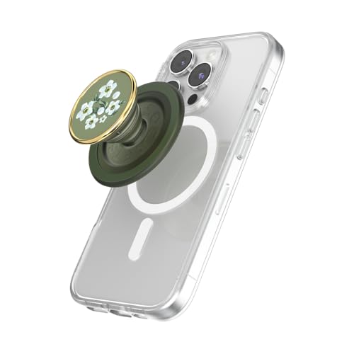 PopSockets Phone Grip for MagSafe, Magnetic Holder- Floral Relief - color: Floral Relief, style: MagSafe