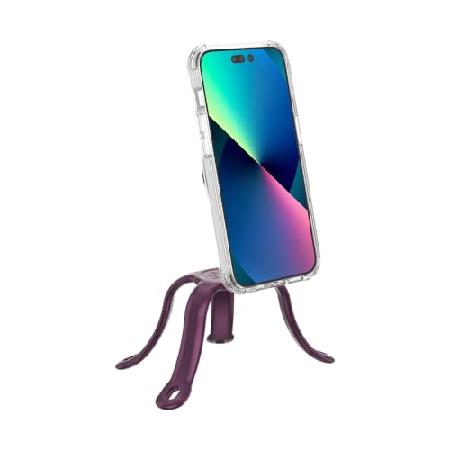 PopSockets Flexible Phone Mount & Stand, Red - Metallic Red Red Wine - color: Red Wine