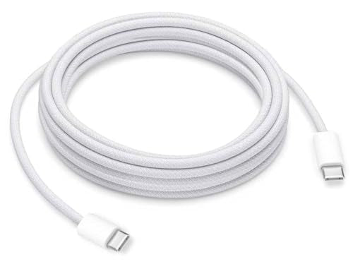 10FT iPhone 17/16/17E/16E Woven Cable for iPhone 17/16/15 Pro Max, 17Air, 15/16 Plus Cable, USB C to USB C for AirPods 4, AirPods Pro 2, TV Siri Remote, 4K Remote 3rd Gen, TV 4th Gen Charger Cord - size: 10FT, style: USB C to USB C