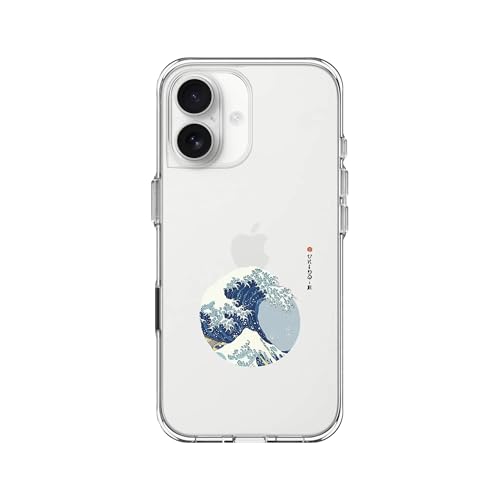 RhinoShield Clear Phone Case for iPhone 17 | Anti-Yellowing, Transparent, High Clarity, Shockproof, Military Grade Drop Protection - color: Surge, size: iPhone 17