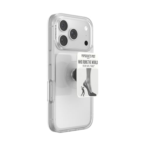 PopSockets Adhesive Phone Grip, Holder- Who Runs the World - color: Who Runs the World, style: Adhesive