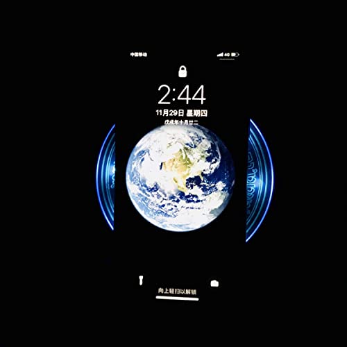 Omio Glowing Magic Array Wireless Charger Ultra Slim 10W Qi Wireless Fast Charger Charging Pad for iPhone 18 Pro Max/Duo/17/16/15/14/13/12/Galaxy Z Flip 8//Z Fold 8/ S26 Ultra/S25/S24 More Qi Devices