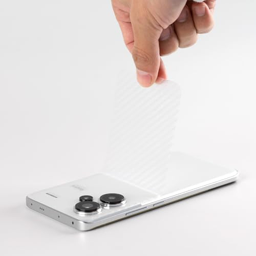 Ibywind 2 Pcs Screen Protector For Redmi Note 13 Pro+ 5G/Redmi Note 13 Pro Plus 5G 6.67",Flexible TPU Film,With 1Pc Camera Lens Protector,1Pc Back Film,Bubble Free[Easy to install] - size: Note 13 Pro+ 5G