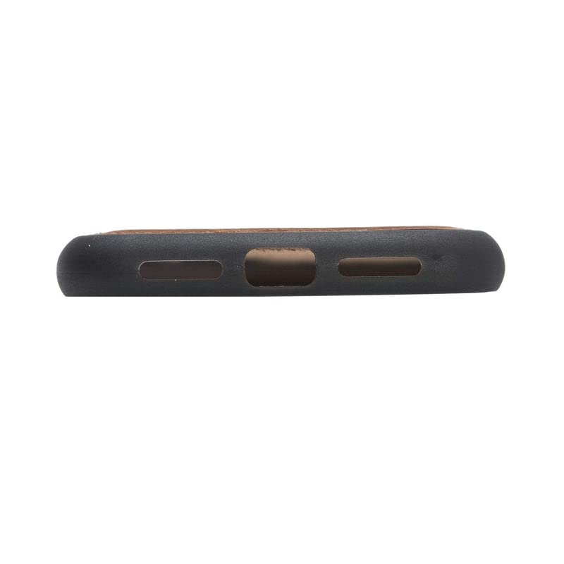 Venito Lucca Leather Case Compatible with iPhone 11 (6.1 inch) – Extra Secure with Padded Back Cover (Antique Brown) - color: Antique Brown, size: iPhone 11