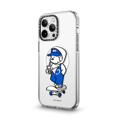 CASETiFY for iPhone 13 Pro Max Case - Impact Clear Compatible with MagSafe | Not Yellowing | 6.6 ft. 3x Military Grade Drop Protection | Skater JOHN (Overalls) | Clear - color: Skater JOHN (Overalls), size: Iphone 13 Pro Max (6.7")