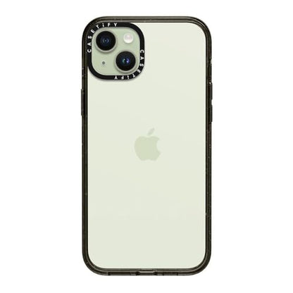 CASETiFY for iPhone 15 Plus Case - Impact Clear Black | Slim Fit | 8.2 ft. 4x Military Grade Drop Protection | Black - color: Clear Black, size: Iphone 15 Plus (6.7")