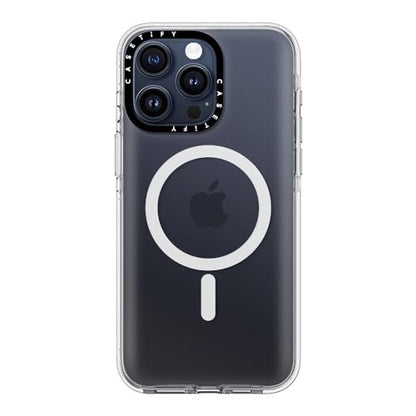 CASETiFY for iPhone 15 Pro Max Case - Impact Clear Compatible with MagSafe | Not Yellowing | 6.6 ft. 3X Military Grade Drop Protection | Clear - color: Clear, size: Iphone 15 Pro Max (6.7")