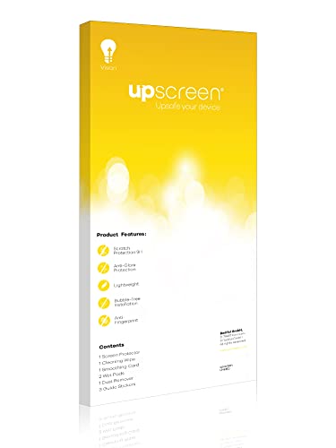 upscreen Matte Screen Protector Glass Film for Touchscreen PCs with 2.8 inch (7.1 cm) [44 mm x 58.2 mm, 4:3] - Anti-Glare, 9H Glass Protection
