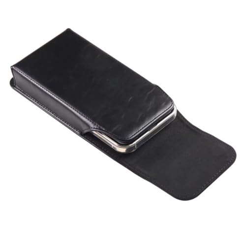 Phone Case Belt Clip Waist Pouch Holster Smartphone Belt Sleeve (Black) - color: Black