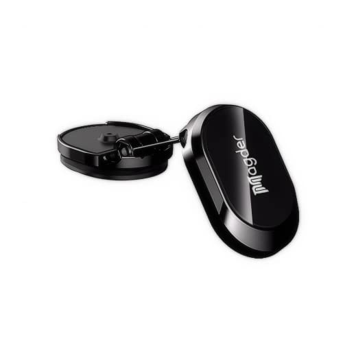 Magnetic Car Phone Holder, 360-Degree Rotating Dashboard Mount, Compatible with MagSafe, Universal Fit for iPhone, Samsung and All Smartphones