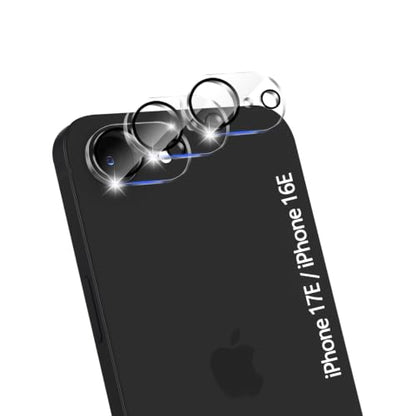 (3 Pack) Camera Lens Protector for iPhone 17e / iPhone 16e, Anti Scratch, Bubble Free,Tempered Glass Screen Protecto - color: Clear