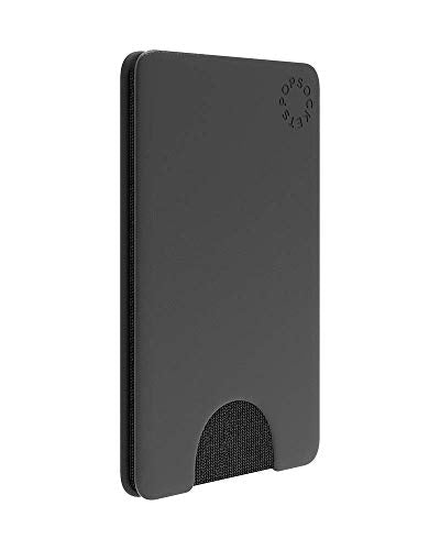 PopSockets Adhesive Phone Wallet Without Grip- Black
